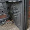 Antique Georgian Hobbed Cast Iron Fireplace Insert