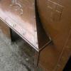 Antique Arts & Crafts Copper Fireplace insert