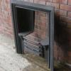 Antique Georgian Cast Iron Hobbed Fireplace Insert