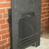 Aesthetic Movement Cast Iron Fireplace Insert