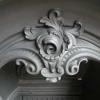 Antique Early Victorian Arched cast Iron Fireplace Insert