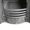 Antique Early Victorian Arched cast Iron Fireplace Insert