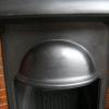 Antique Edwardian Tiled Cast Iron Fireplace Insert 