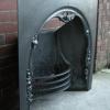 Antique Victorian Cast Iron Fireplace Insert