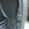 Antique Victorian Cast Iron Fireplace Insert