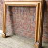 Edwardian Wooden Fireplace Mantel