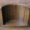 Antique Art Deco Oak Fireplace Surround