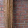 Antique Art Deco Oak Fireplace Surround