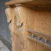 Antique Aesthetic Movement Pine Fireplace Surround