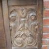 Old Victorian Mahogany Mantelpiece