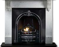 Gloucester Victorian Arched Cast Iron Fireplace Insert