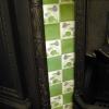 Reclaimed Art Nouveau Tiled Cast Iron Fireplace Insert