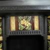 Victorian Tiled Cast Iron Fireplace Insert