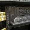 Victorian Tiled Cast Iron Fireplace Insert