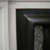 Edwardian Hobbed Cast Iron Fireplace Insert