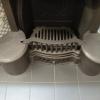 Edwardian Hobbed Cast Iron Fireplace Insert