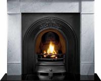 Brompton Fireplace Surround Mantel Cararra Marble 56