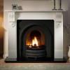 Lytton Victorian Arched Cast Iron Fireplace Insert