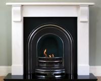 Telford Victorian Arched cast Iron Fireplace Insert