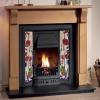 Prince Tiled Cast Iron Fireplace Insert