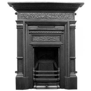 Hamden Victorian Cast Iron Combination Fireplace