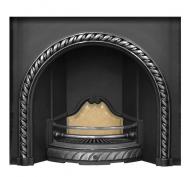 Kensington Georgian Arched Cast Iron Fireplace Insert