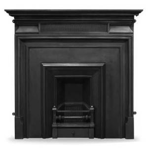 Royal Narrow Georgian / Edwardian Cast Iron fireplace Insert