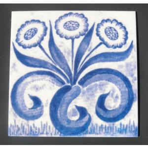 William Morris Arts & Crafts Daisy Fireplace Tiles