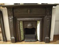 Reclaimed Edwardian Cast Iron Fireplace Surround