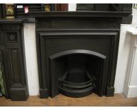 Reclaimed Victorian Edwardian Cast Iron Fireplace Surround