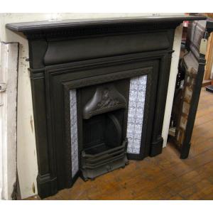 Victorian Cast Iron Fireplace Surround