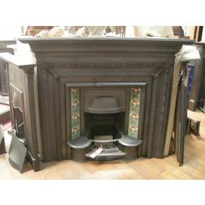 Victorian Cast Iron Fireplace Surround