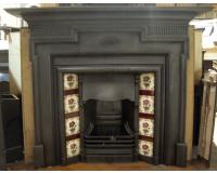 Reclaimed Victorian Cast Iron Fire Surround