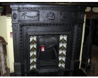 Victorian Cast Iron Fire Surround