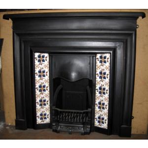 Edwardian Cast Iron Fireplace Surround