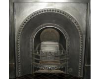 Victorian Cast Iron Arched Fireplace Insert