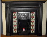 Original Georgian Regency Cast Iron Fireplace Surround