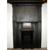 Edwardian Cast Iron Combination Fireplace