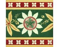 Gothic Pugin Passion Flower Fireplace Tiles