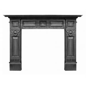 Hampton Victorian Cast Iron Fireplace Surround Mantel