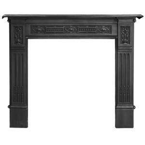 Albert Victorian Cast Iron Fireplace Surround Mantel