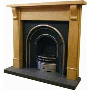 Bedford Oak Fireplace Surround Mantel