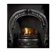 Fitzwilliam Horseshoe Cast Iron Fireplace Insert