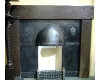 Antique Arts and Crafts Fireplace