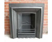 Antique Victorian Cast Iron Fireplace Insert