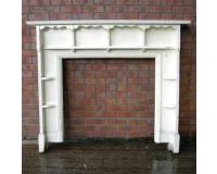 Antique Victorian Pine Fireplace Surround