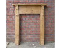 Reclaimed Victorian Pine Fire Surround