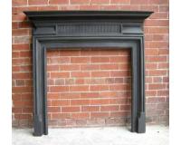 Antique Victorian Cast Iron Fire Surround