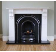 Canterbury Victorian Arched cast Iron Fireplace Insert