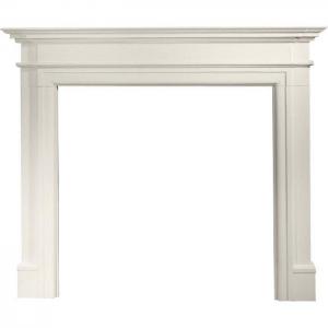 Bartello Period Style Fire Surround Mantel in Agean Limestone